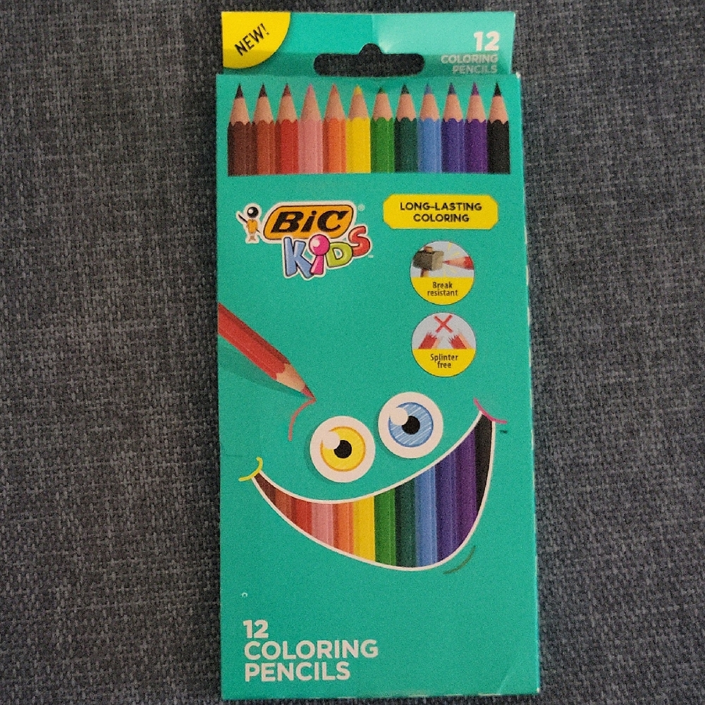 BIC Kids 12 Coloring Pencils
